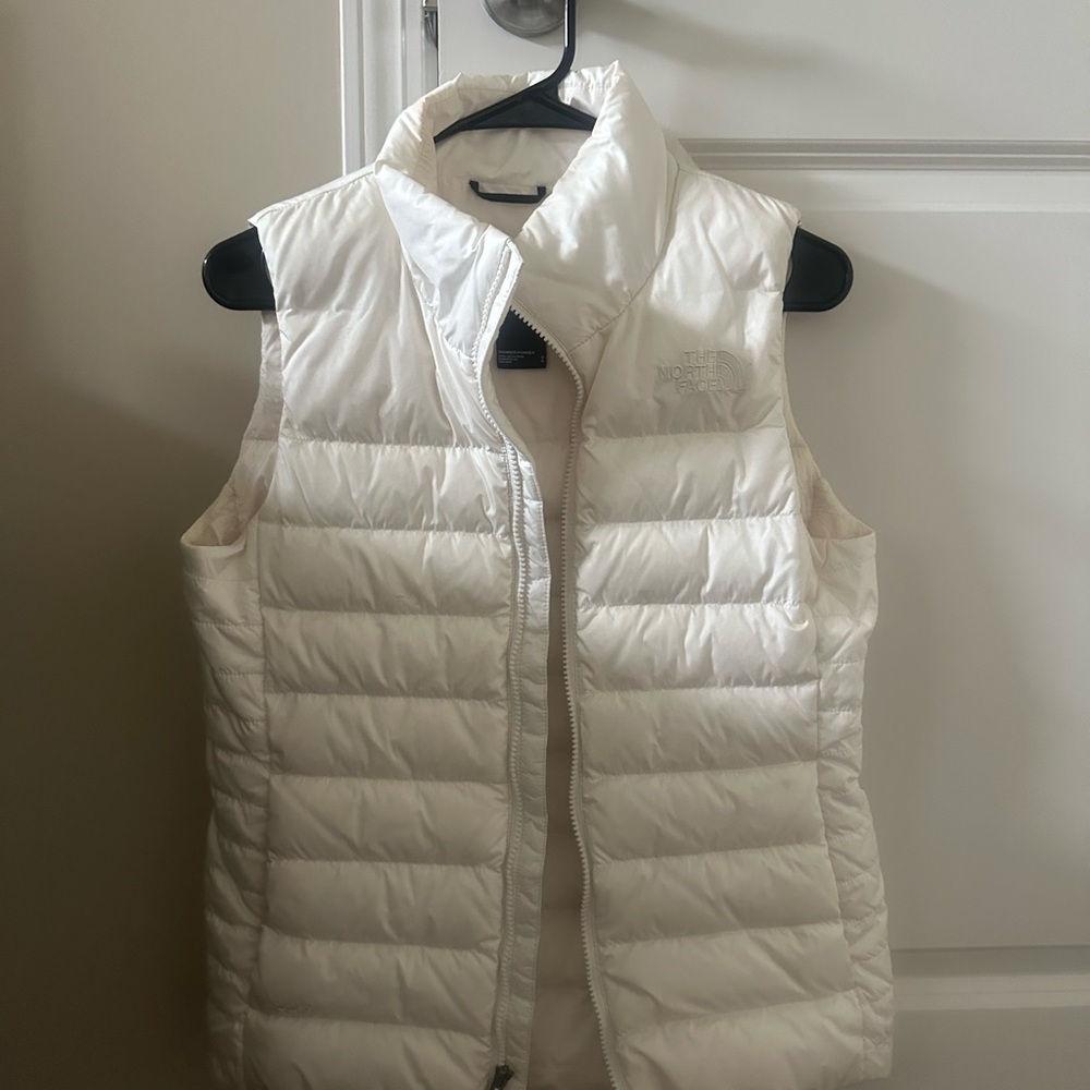 The North Face Women's Cream Quilted Vest
